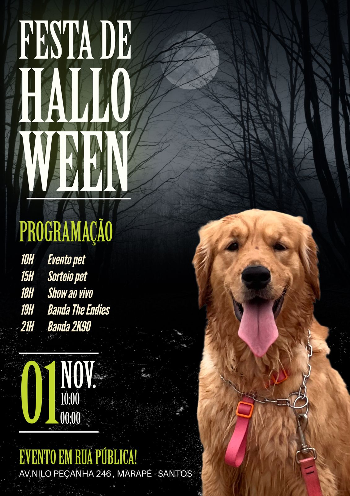 Halloween dos Pets